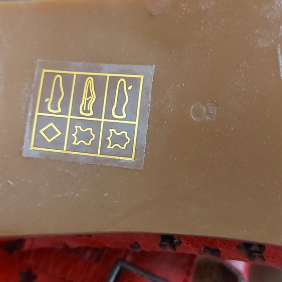 COPY - Jeffrey Campbell Houdini red leather bootie sandals - Picture 9 of 10